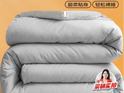皇冠A类被子冬季被芯抗菌纤维棉被褥