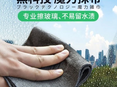 Little seal日本魔力抹布擦玻璃30*3