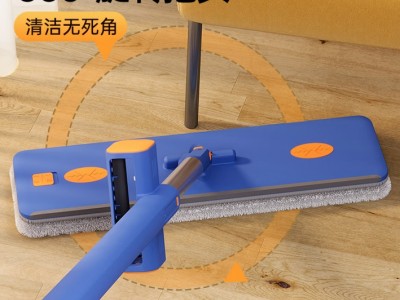 索邦平板拖把42cm4布家用一拖净免手