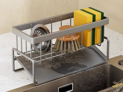 咏幻厨房置物架海绵沥水架水龙头洗